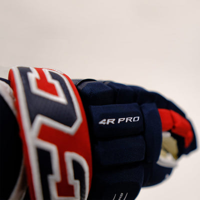 CCM Tacks 4R Pro Team Junior Hockey Gloves - TheHockeyShop.com