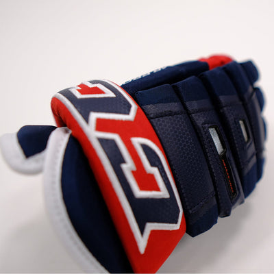 CCM Tacks 4R Pro Team Junior Hockey Gloves - TheHockeyShop.com