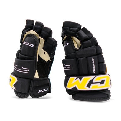 CCM Tacks 4R Pro Team Junior Hockey Gloves - TheHockeyShop.com