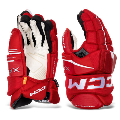 CCM Tacks XF Pro Senior Hockey Gloves - TheHockeyShop.com