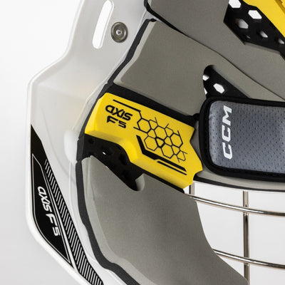 CCM Axis F5 Junior Goalie Mask - TheHockeyShop.com