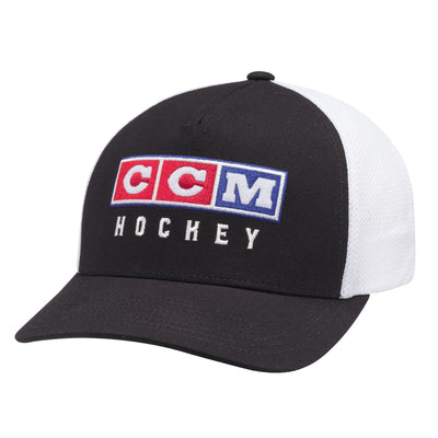 CCM Vintage Meshback Trucker Adjustable Hat - TheHockeyShop.com