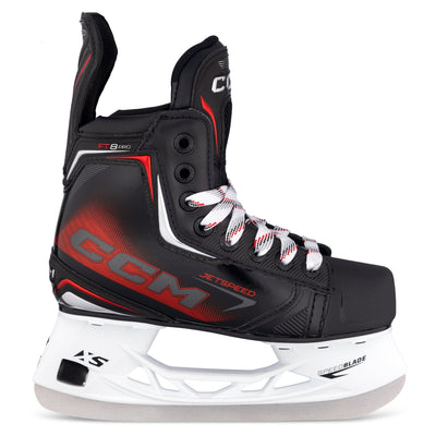 CCM Jetspeed FT8 Pro Youth Hockey Skates - Step Steel - TheHockeyShop.com