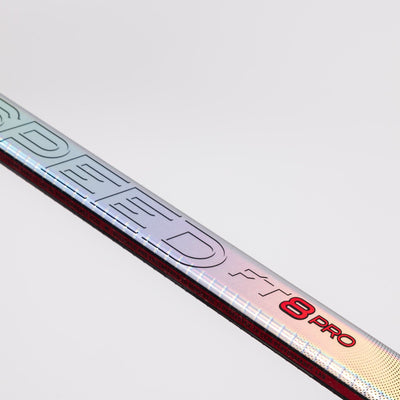 CCM Jetspeed FT8 Pro Intermediate Hockey Stick - Silver - TheHockeyShop.com