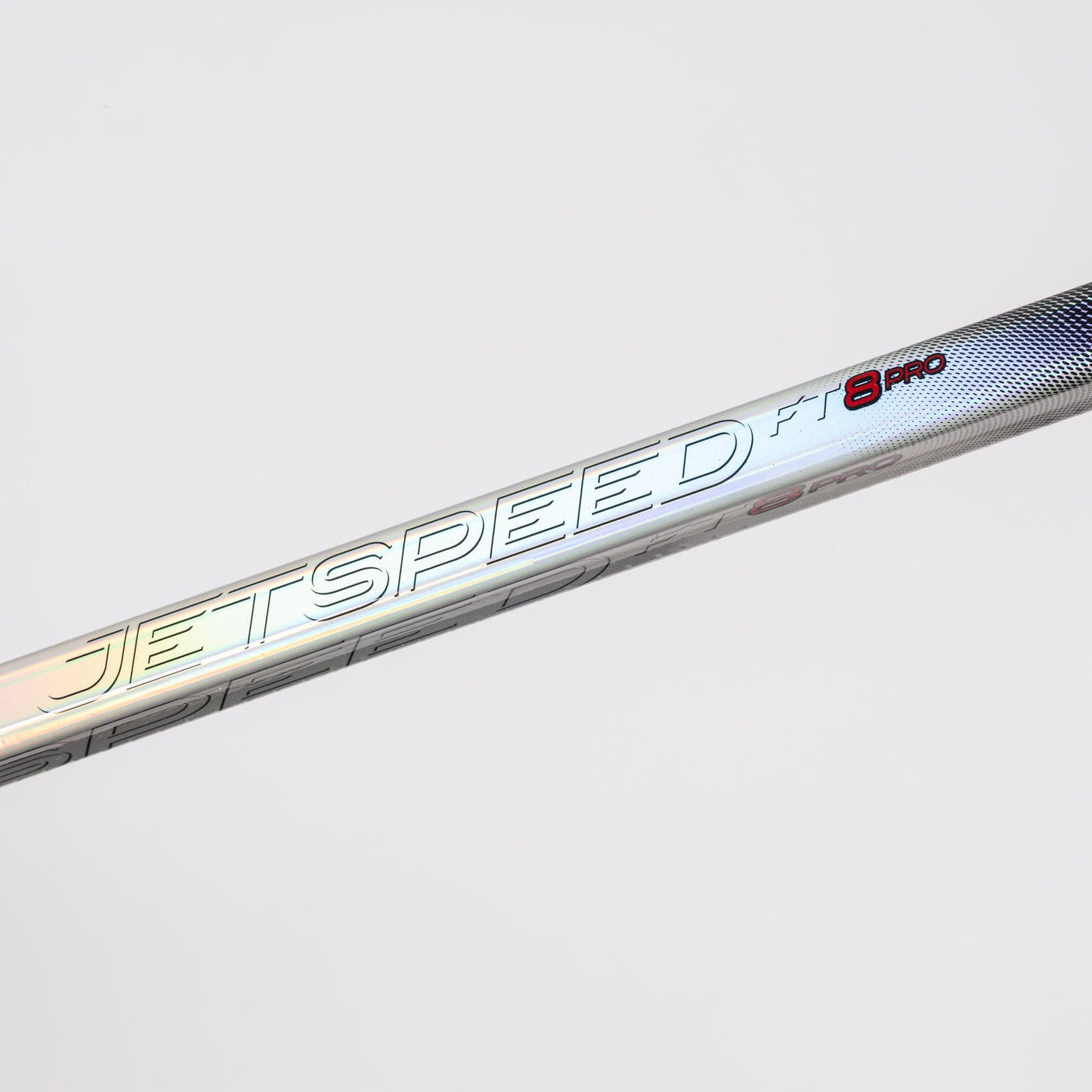 CCM Jetspeed FT8 Pro Junior Hockey Stick - Silver - TheHockeyShop.com