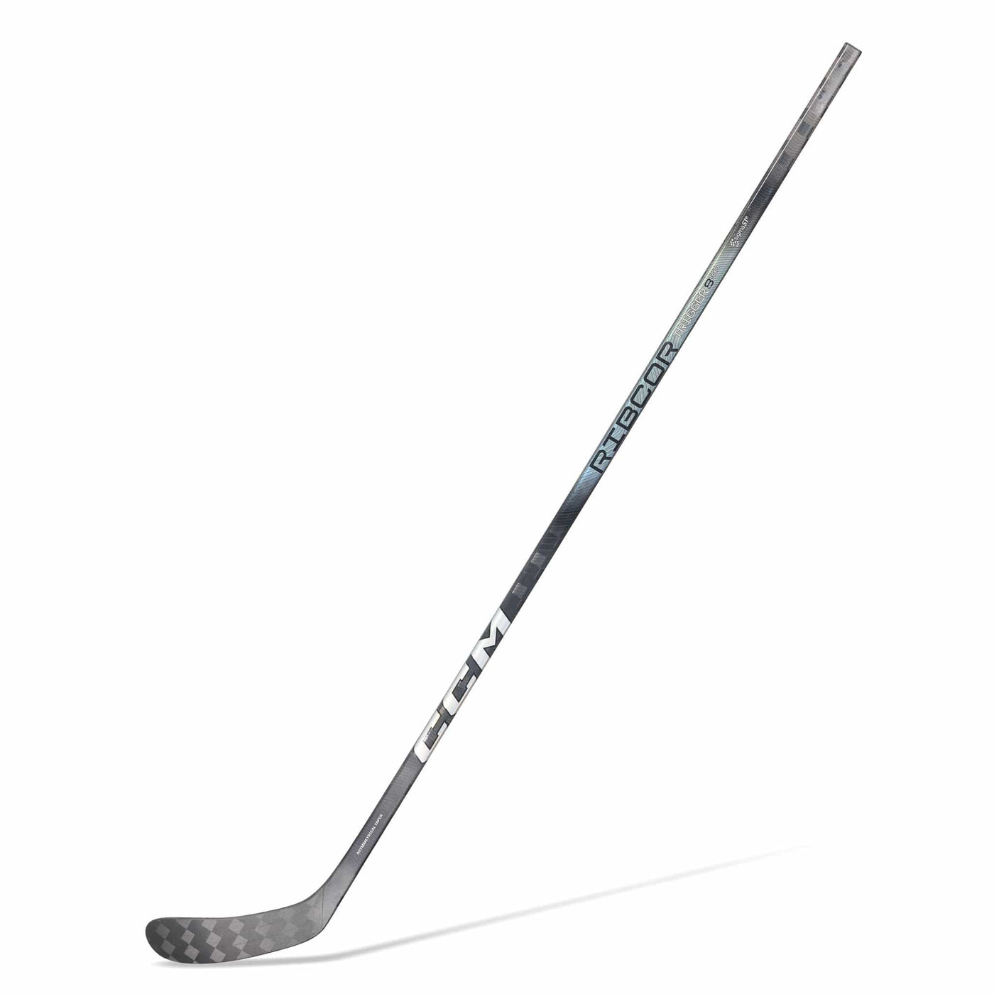 CCM RIBCOR Trigger 8 Pro Intermediate Hockey Stick - Chrome - TheHockeyShop.com