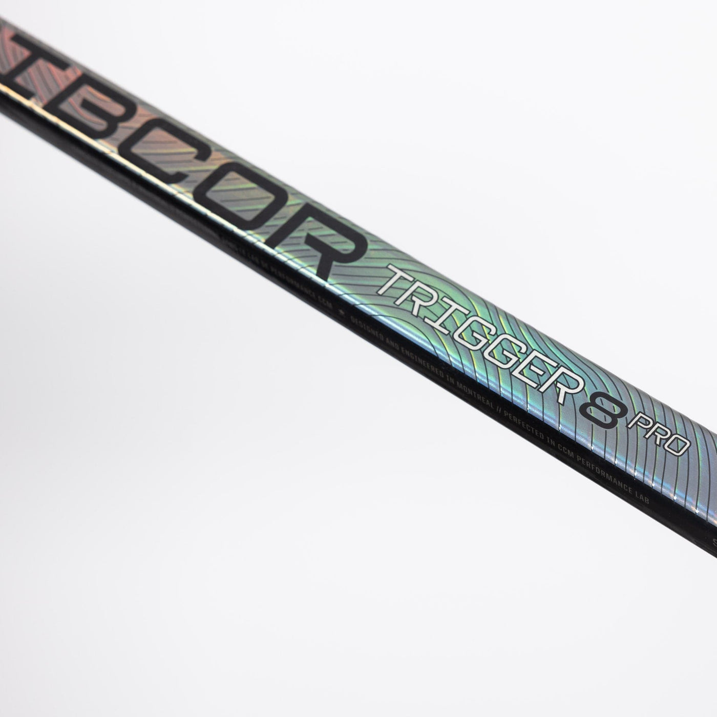 CCM RIBCOR Trigger 8 Pro Senior Hockey Stick - Chrome - TheHockeyShop.com