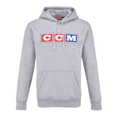 CCM Heritage Collection Mens Hoody - Athletic Grey - TheHockeyShop.com