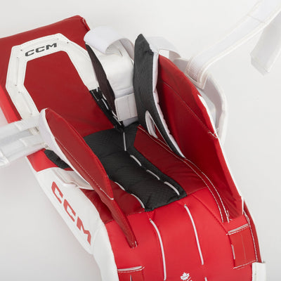 CCM Axis F5 Junior Goalie Leg Pads - TheHockeyShop.com