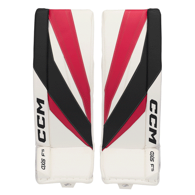 CCM Axis F5 Junior Goalie Leg Pads - TheHockeyShop.com