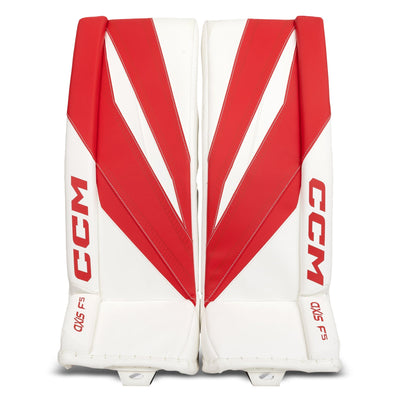CCM Axis F5 Junior Goalie Leg Pads - TheHockeyShop.com