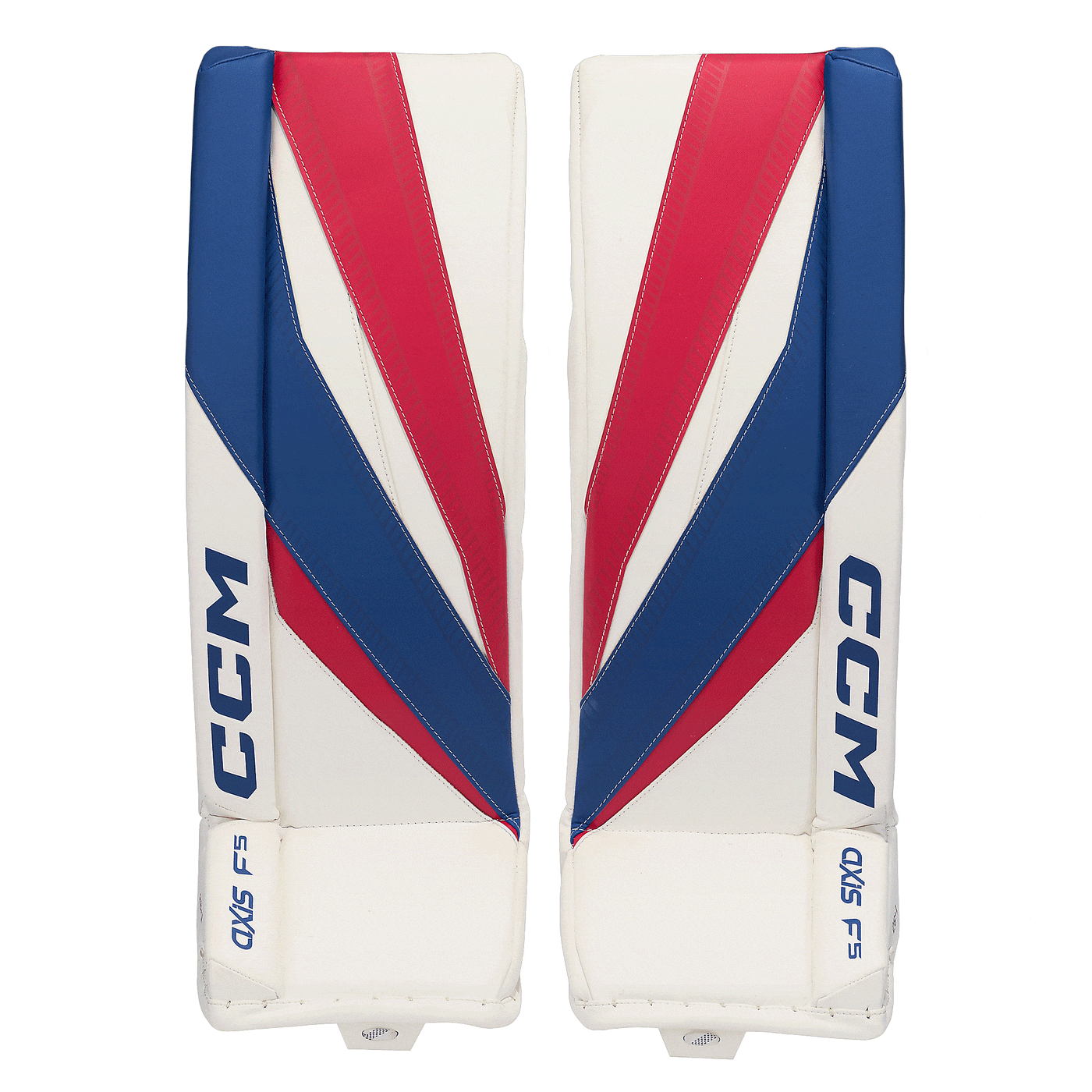 CCM Axis F5 Junior Goalie Leg Pads - TheHockeyShop.com