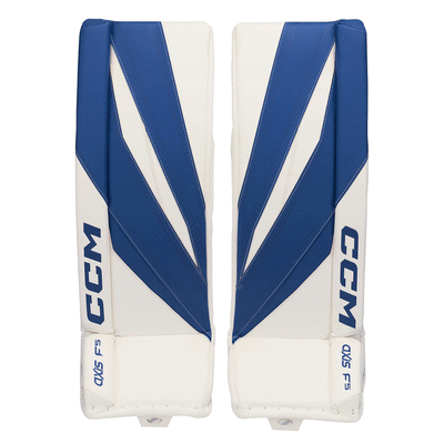 CCM Axis F5 Junior Goalie Leg Pads - TheHockeyShop.com