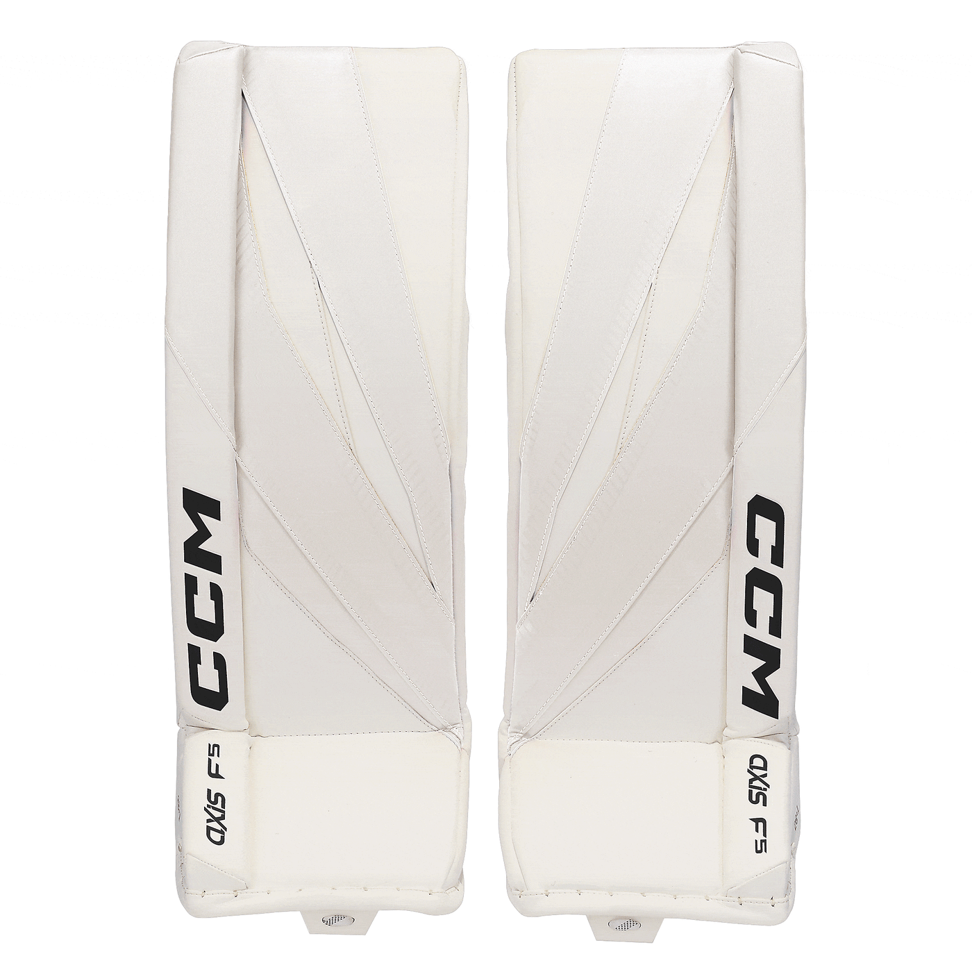CCM Axis F5 Junior Goalie Leg Pads - TheHockeyShop.com