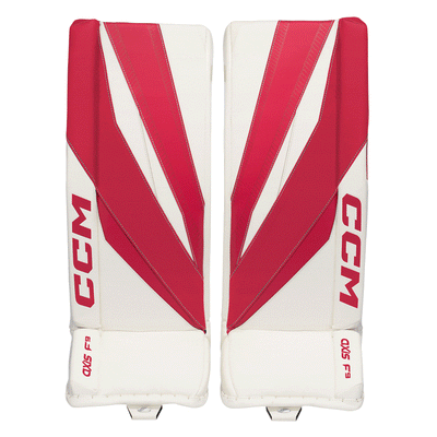 CCM Axis F9 Intermediate Goalie Leg Pads - TheHockeyShop.com