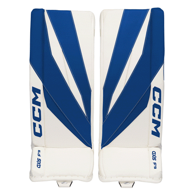 CCM Axis F9 Intermediate Goalie Leg Pads - TheHockeyShop.com