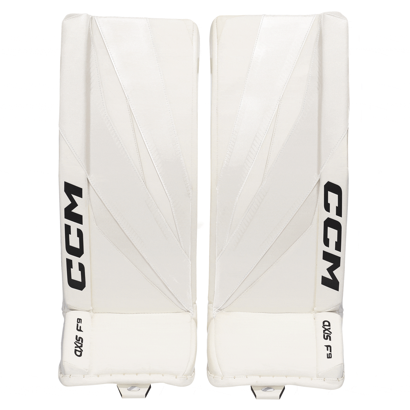 CCM Axis F9 Intermediate Goalie Leg Pads - TheHockeyShop.com