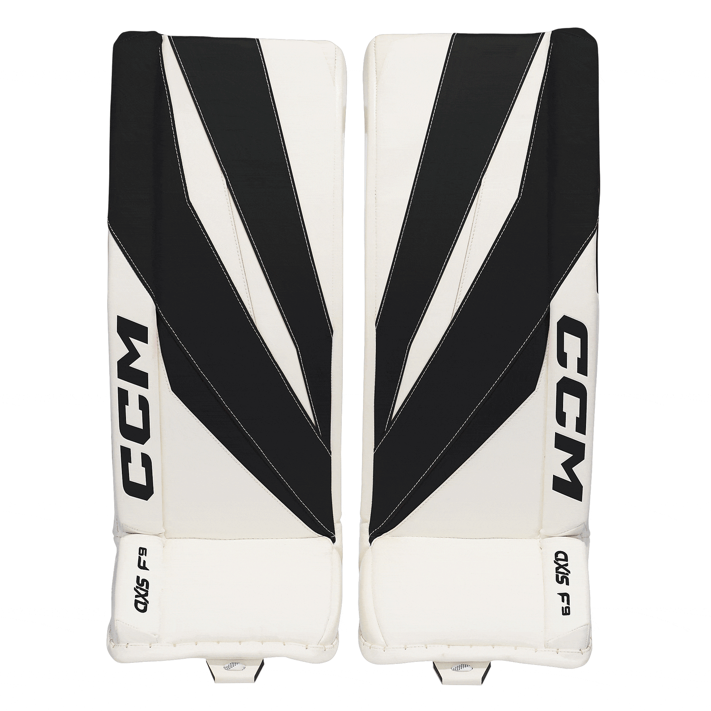 CCM Axis F9 Intermediate Goalie Leg Pads - TheHockeyShop.com
