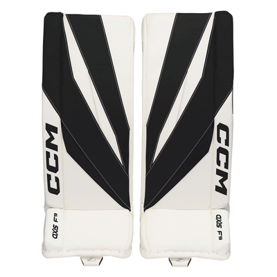 CCM Axis F9 Intermediate Goalie Leg Pads - TheHockeyShop.com