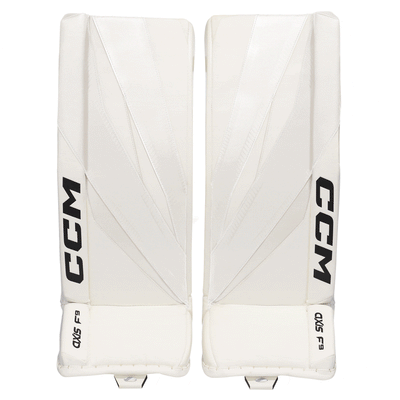 CCM Axis F9 Senior Goalie Leg Pads - TheHockeyShop.com