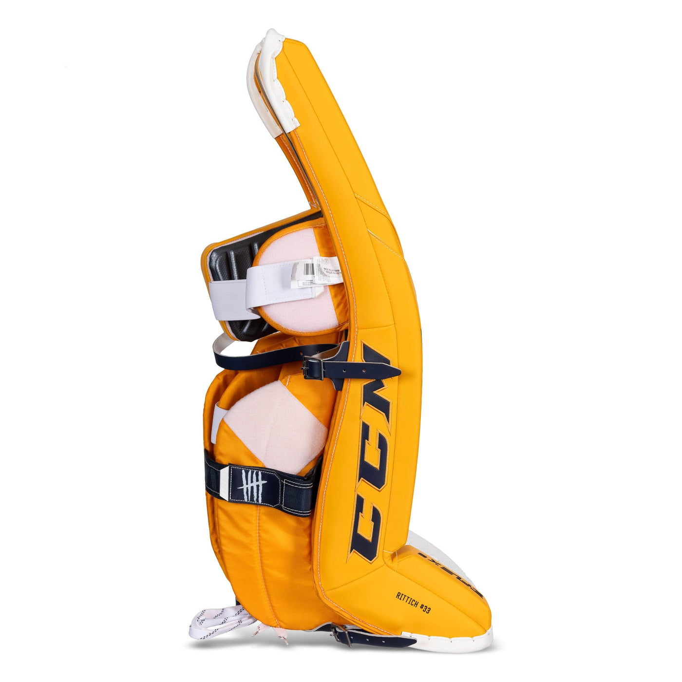 CCM Extreme Flex 5 Senior Goalie Leg Pads - David Rittich - TheHockeyShop.com