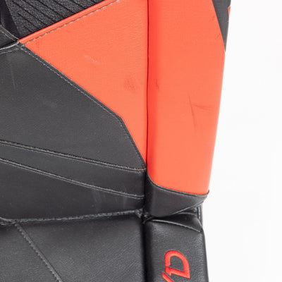 CCM Leg Pads (Demo) CCM Axis 2 Senior Goalie Leg Pads - USED 34+1.5" Black / Red - TheHockeyShop