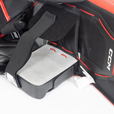 CCM Leg Pads (Demo) CCM Axis 2 Senior Goalie Leg Pads - USED 34+1.5" Black / Red - TheHockeyShop