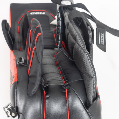 CCM Leg Pads (Demo) CCM Axis 2 Senior Goalie Leg Pads - USED 34+1.5" Black / Red - TheHockeyShop