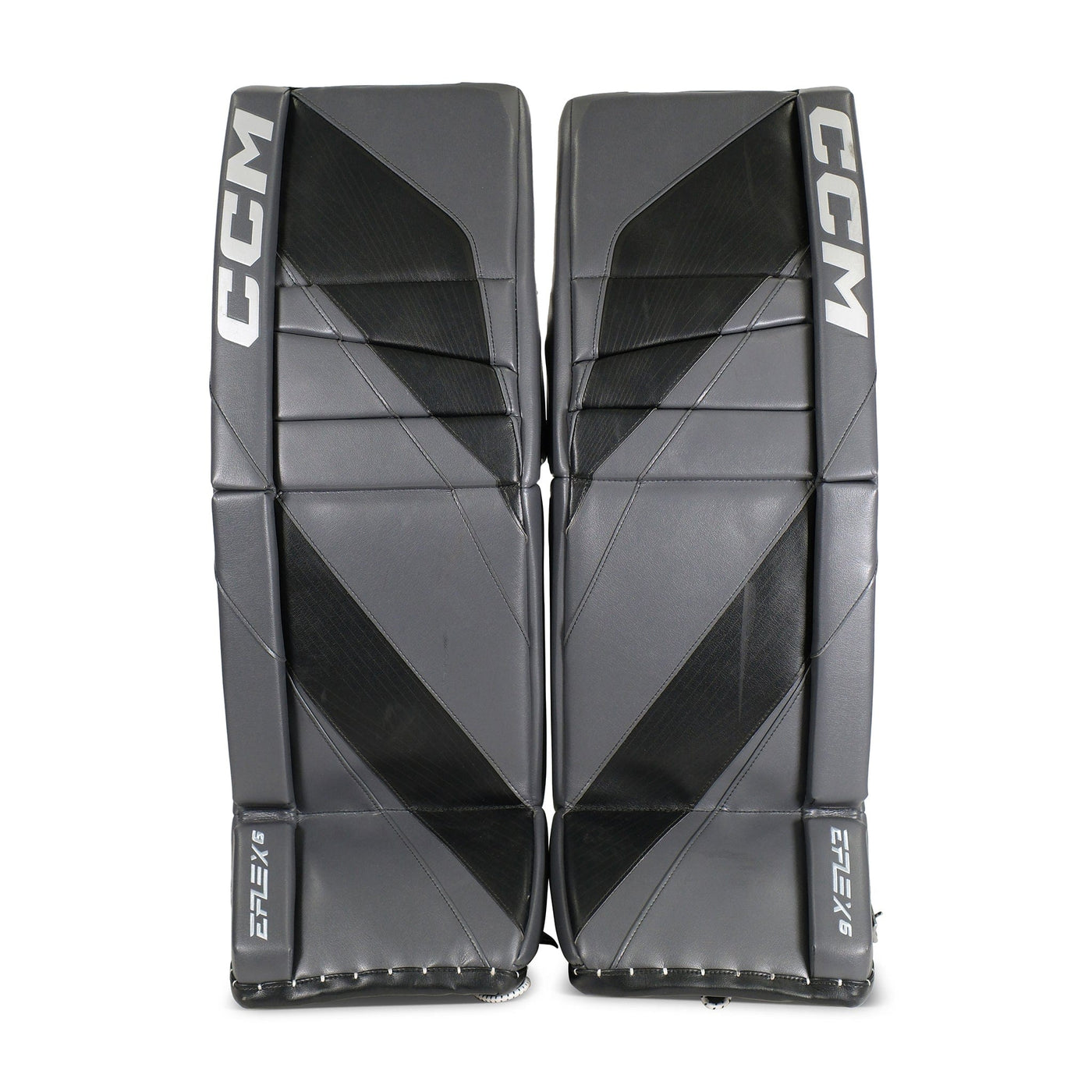 CCM Extreme Flex 6 Senior Goalie Leg Pads - Demo 33+2 - TheHockeyShop.com