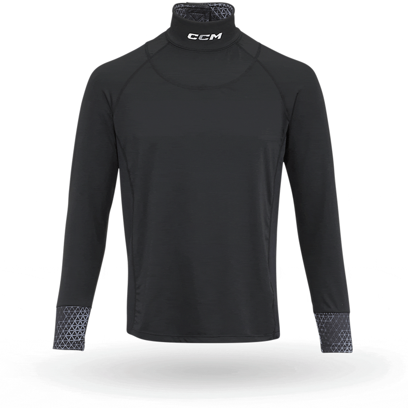 CCM Longsleeve Youth Neck Guard Shirt - TheHockeyShop.com