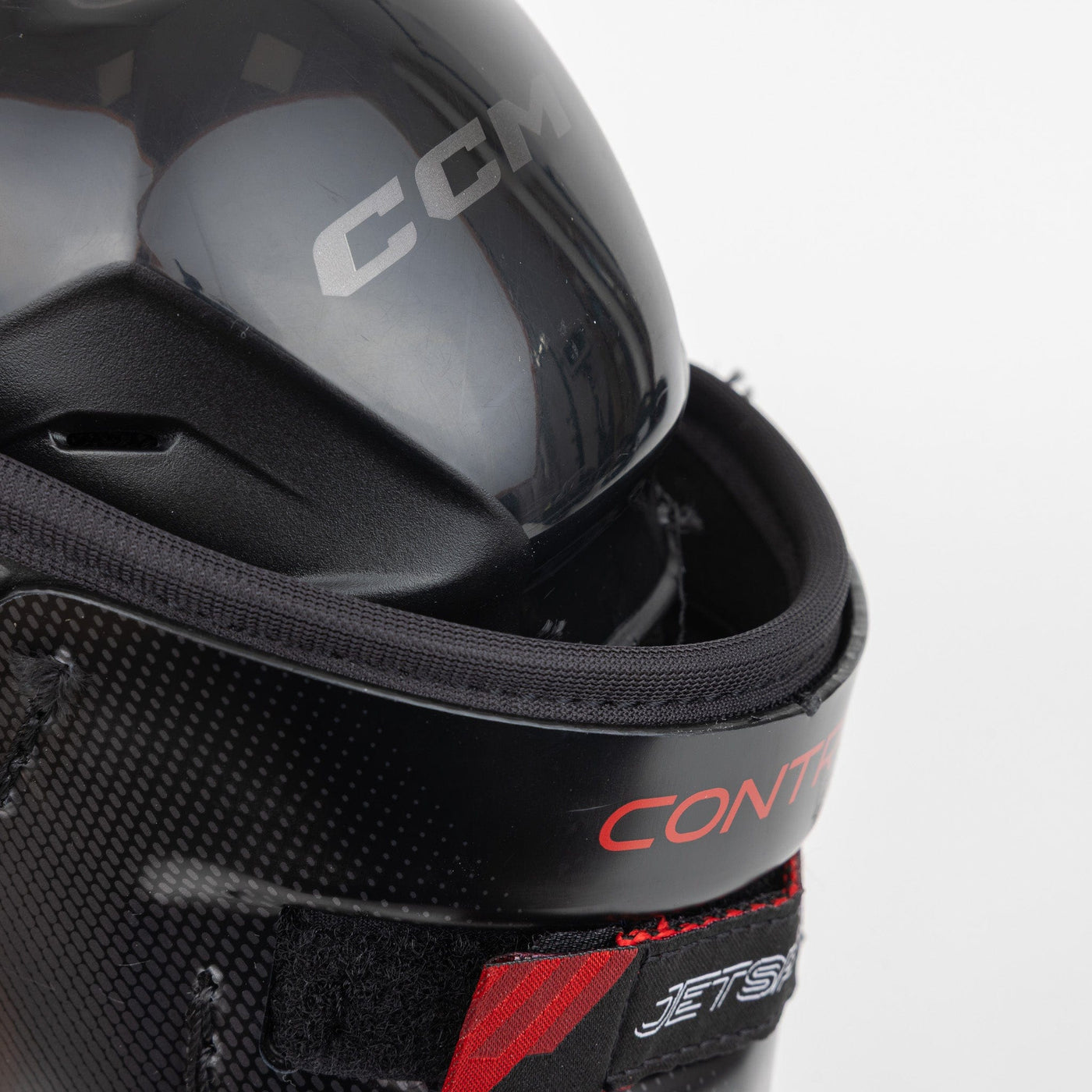 CCM Jetspeed Control Junior Hockey Shin Guards - TheHockeyShop.com