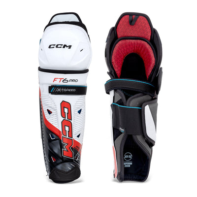 CCM Jetspeed FT6 Pro Senior Hockey Shin Guards - The Hockey Shop Source For Sports