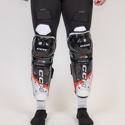 CCM Jetspeed FT6 Senior Hockey Shin Guards - The Hockey Shop Source For Sports