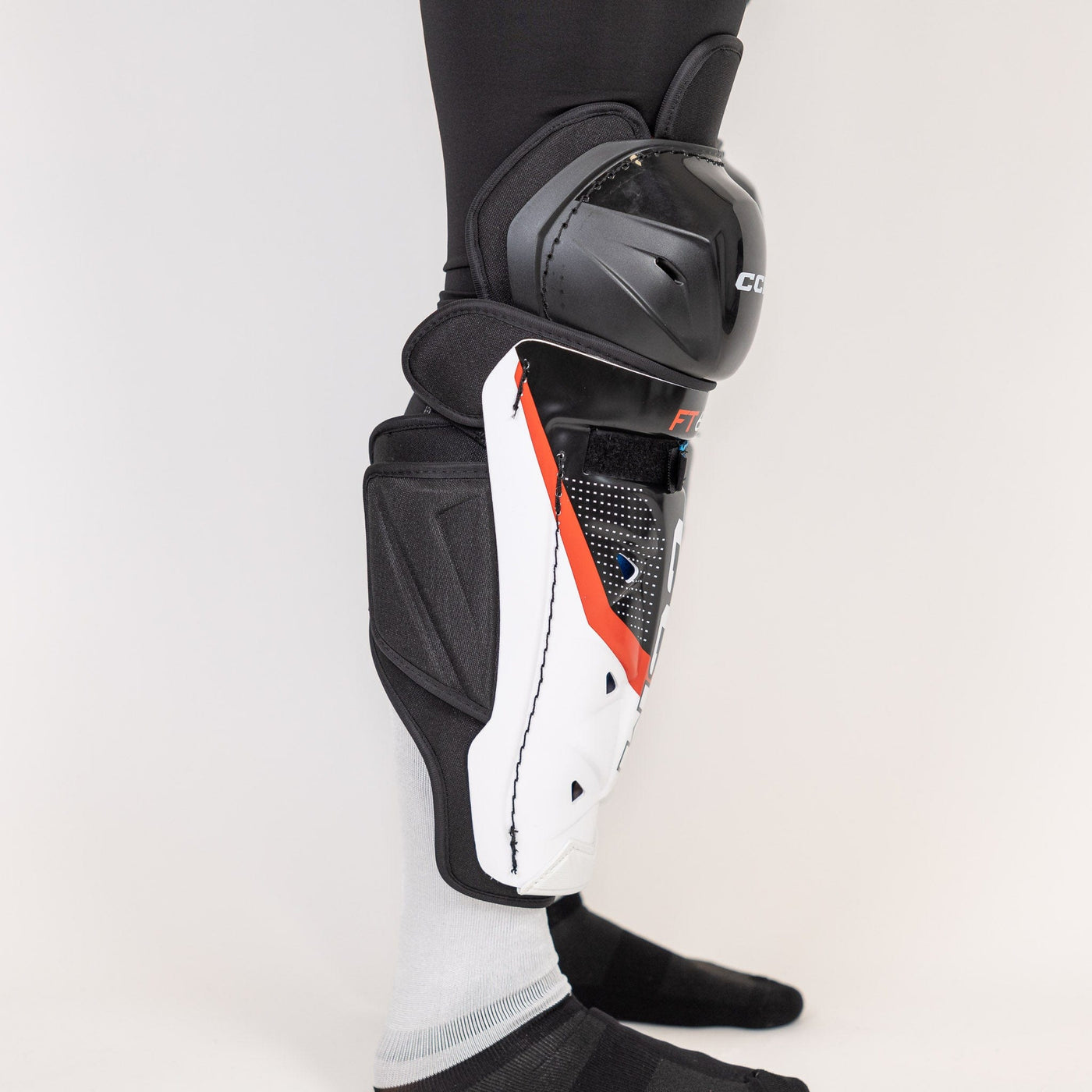 CCM Jetspeed FT680 Senior Hockey Shin Guards - The Hockey Shop Source For Sports