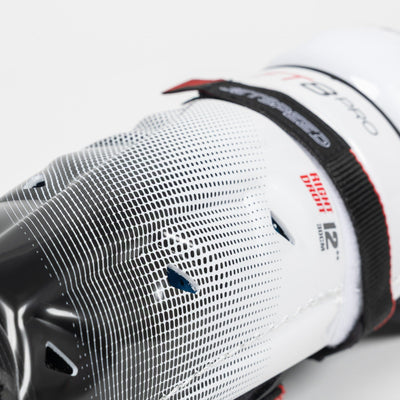 CCM Jetspeed FT8 Pro Junior Hockey Shin Guards - TheHockeyShop.com