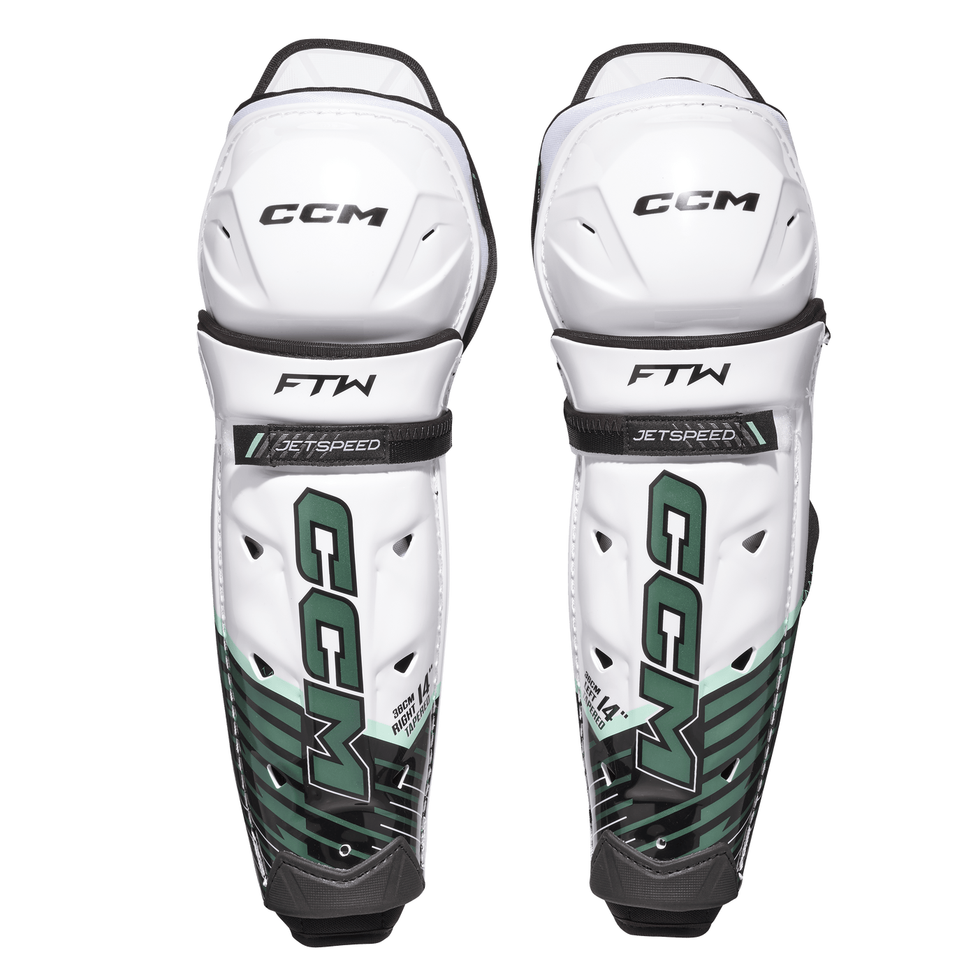 CCM Jetspeed FTW Senior Hockey Shin Guards - TheHockeyShop.com