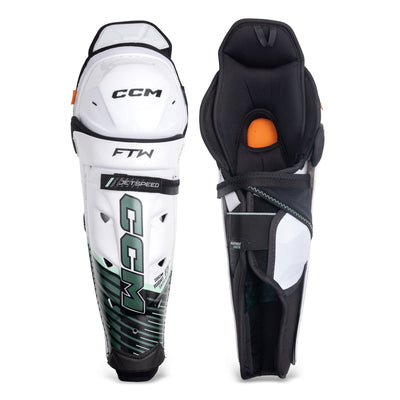 CCM Jetspeed FTW Senior Hockey Shin Guards - TheHockeyShop.com