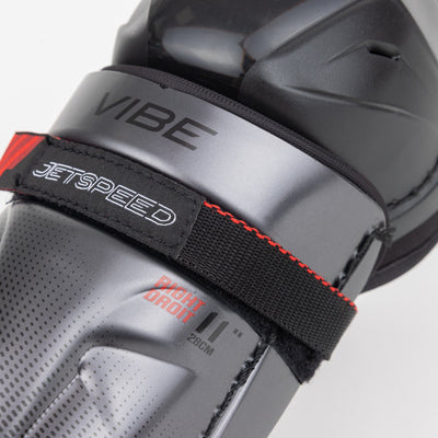 CCM Jetspeed Vibe Junior Hockey Shin Guards - TheHockeyShop.com