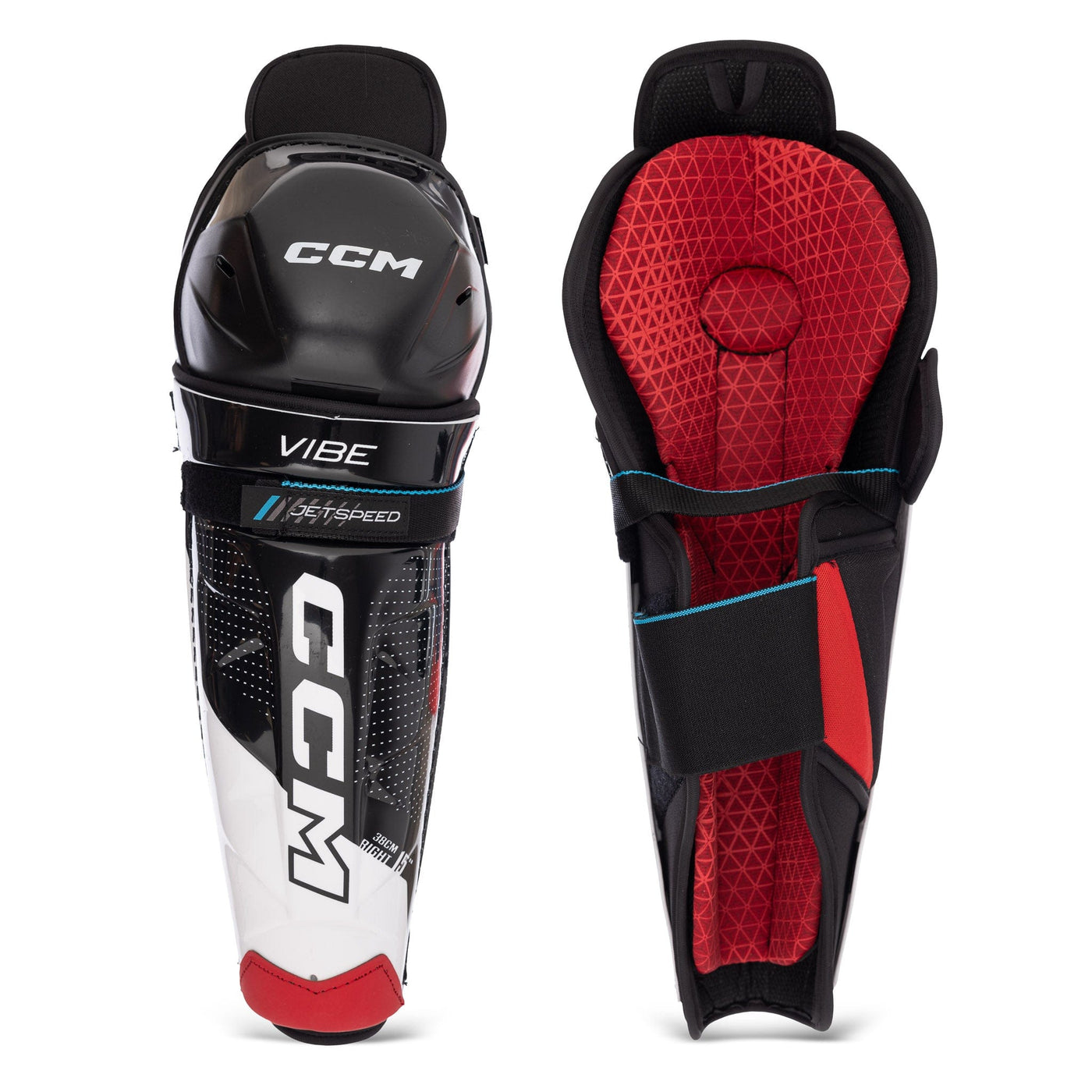 CCM Jetspeed Vibe Senior Hockey Shin Guards - The Hockey Shop Source For Sports