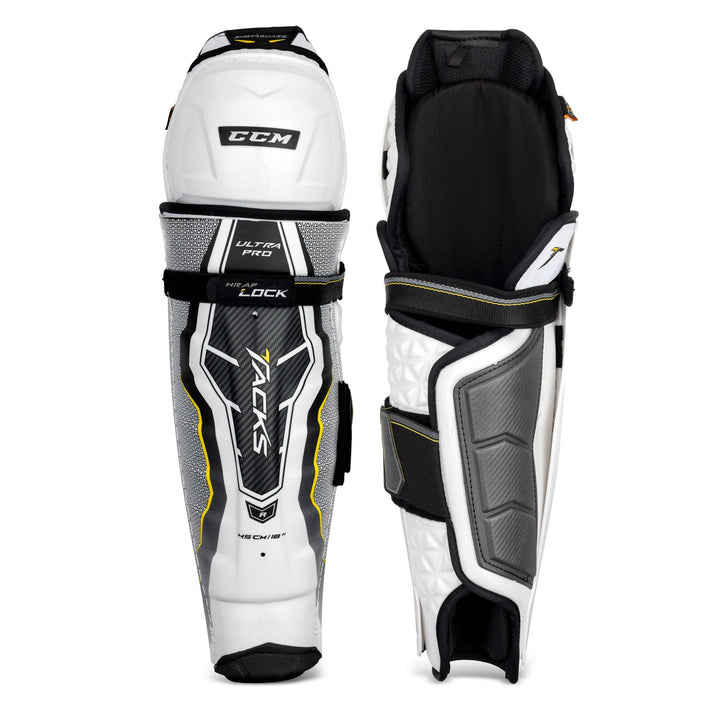 茶 ksks ksks CCM Tacks AS 580 Senior Hockey Shin Guards - HockeyTron.com