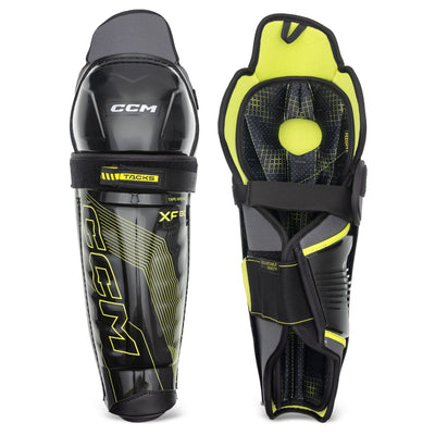 CCM Tacks XF80 Senior Hockey Shin Guards - TheHockeyShop.com