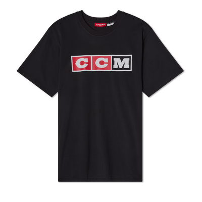CCM Heritage Collection Mens Shortsleeve Shirt - Black - TheHockeyShop.com