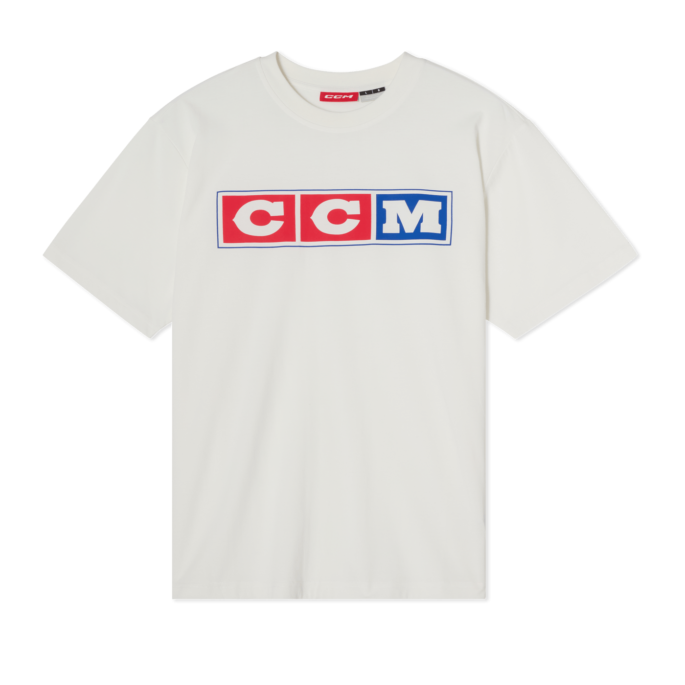 CCM Heritage Collection Mens Shortsleeve Shirt - White - TheHockeyShop.com