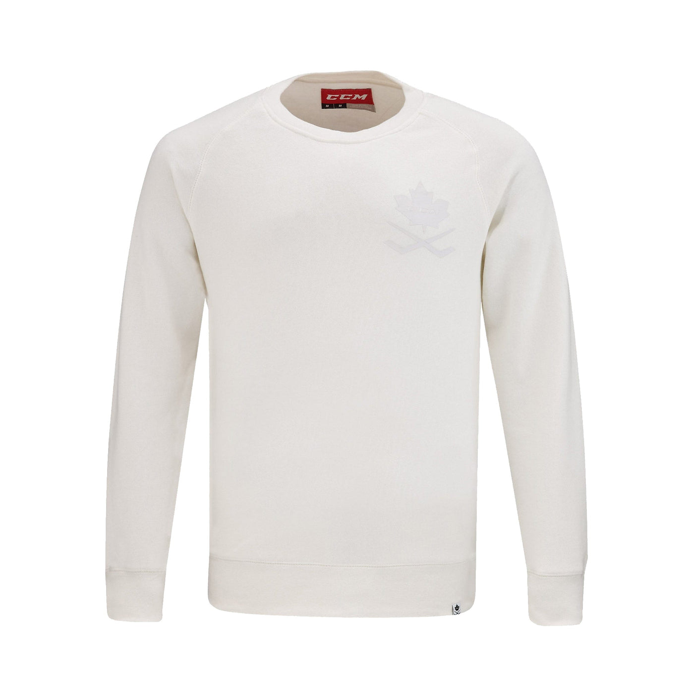 CCM Nostalgia Leaf Fleece Crew Shirt - The Hockey Shop Source For Sports