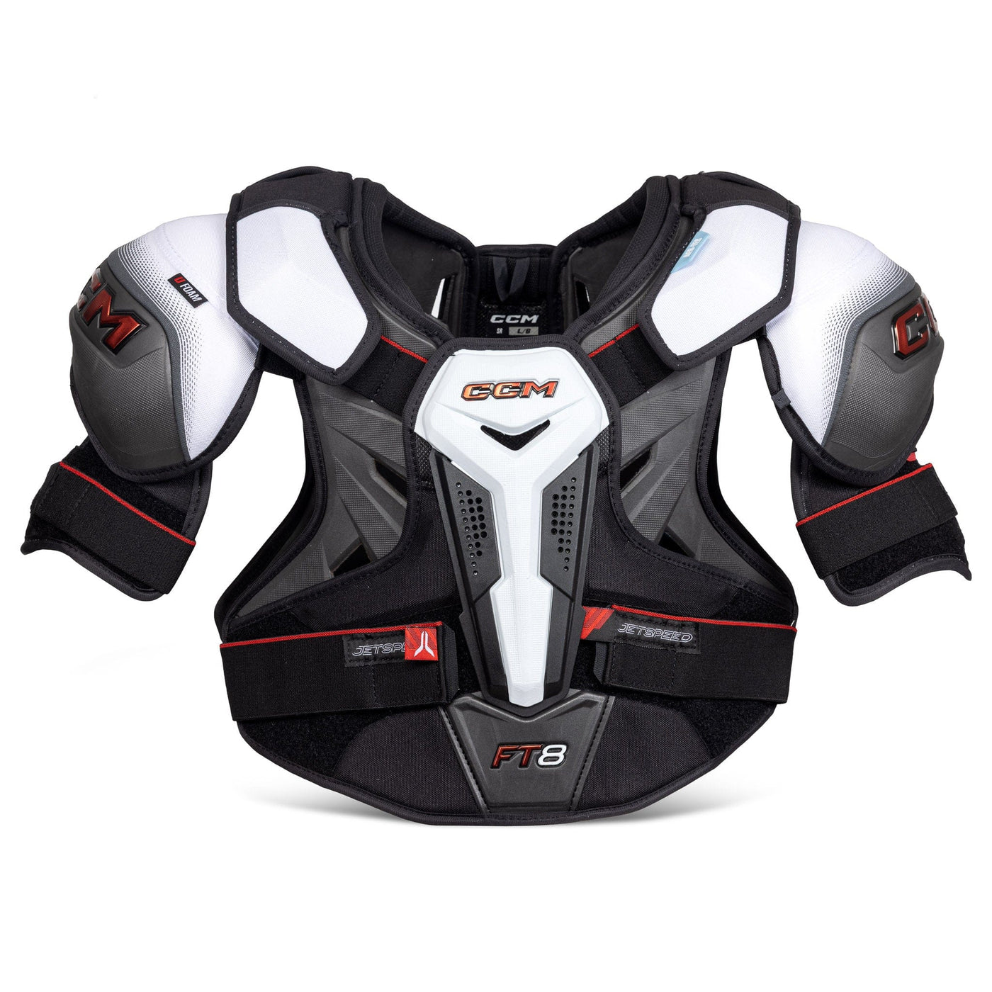 CCM Jetspeed FT8 Senior Hockey Shoulder Pads - TheHockeyShop.com