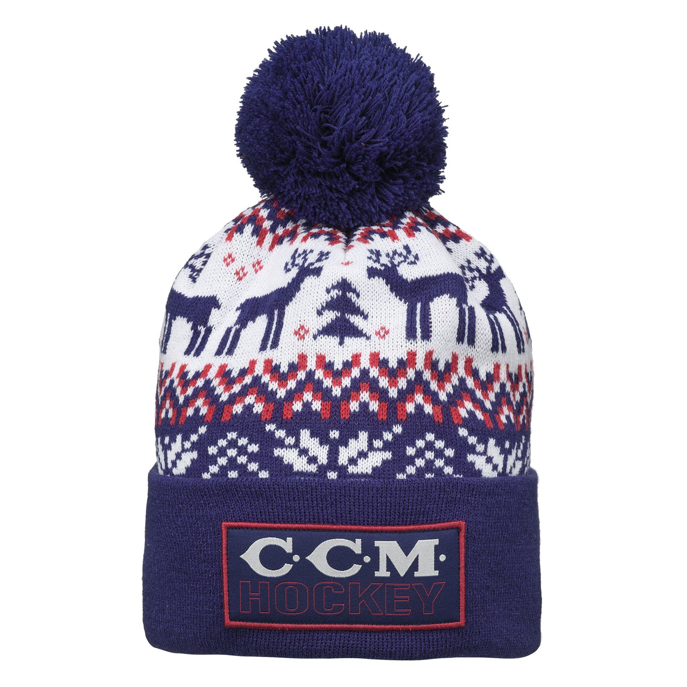 CCM Holiday Pom Knit Toque - TheHockeyShop.com