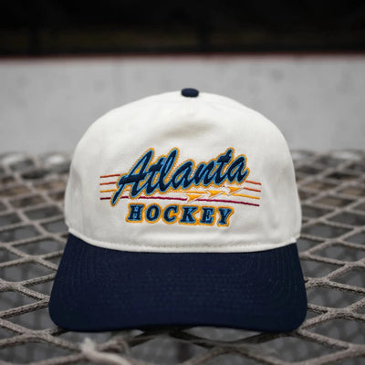 Celly Hockey Atlanta Hockey Snapback Hat - Cream - TheHockeyShop.com