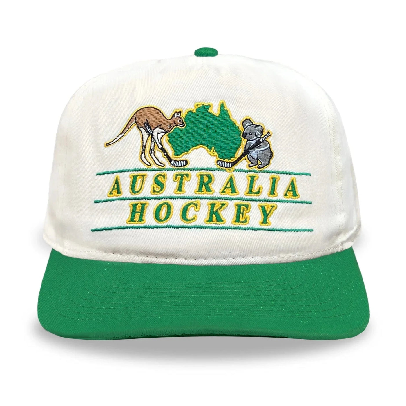 Celly Hockey Australia Hockey Snapback Hat Cream