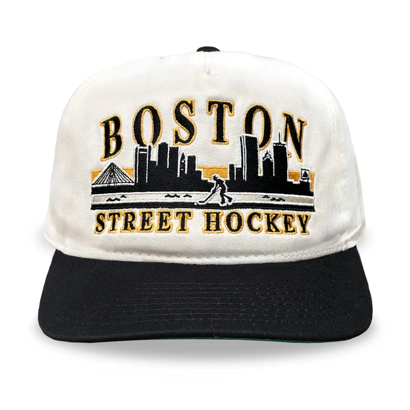 Celly Hockey Boston Street Hockey Snapback Hat - Cream - TheHockeyShop.com