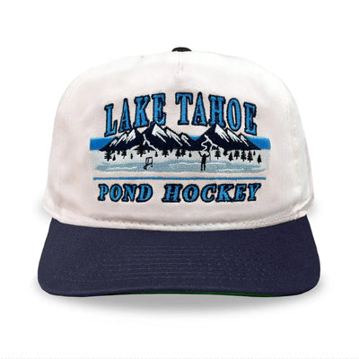 Celly Hockey Lake Tahoe Pond Hockey Snapback Hat - Cream - TheHockeyShop.com